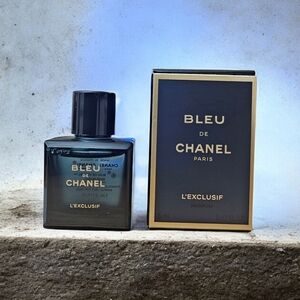 CHANEL De Bleu L'Exclusif Mini 5 mL - Deep Blue & Gold Accents